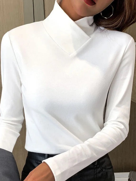 Stilla | Rullekravepullover med elegant look på udsalg