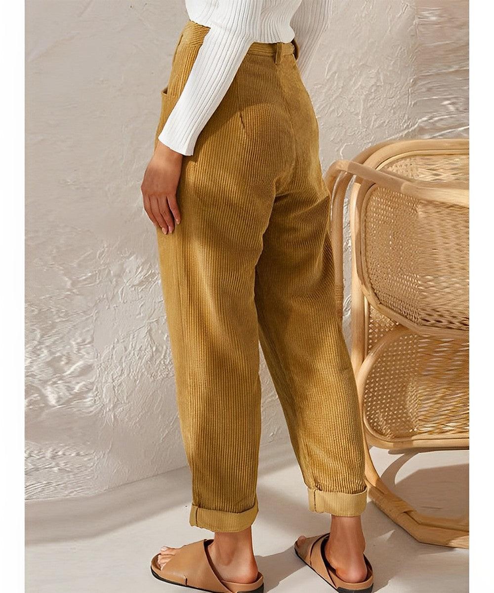 Stilla | Modisch Corduroy Bukser