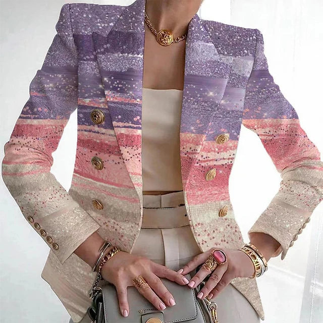 Stilla | Smart Print Blazer