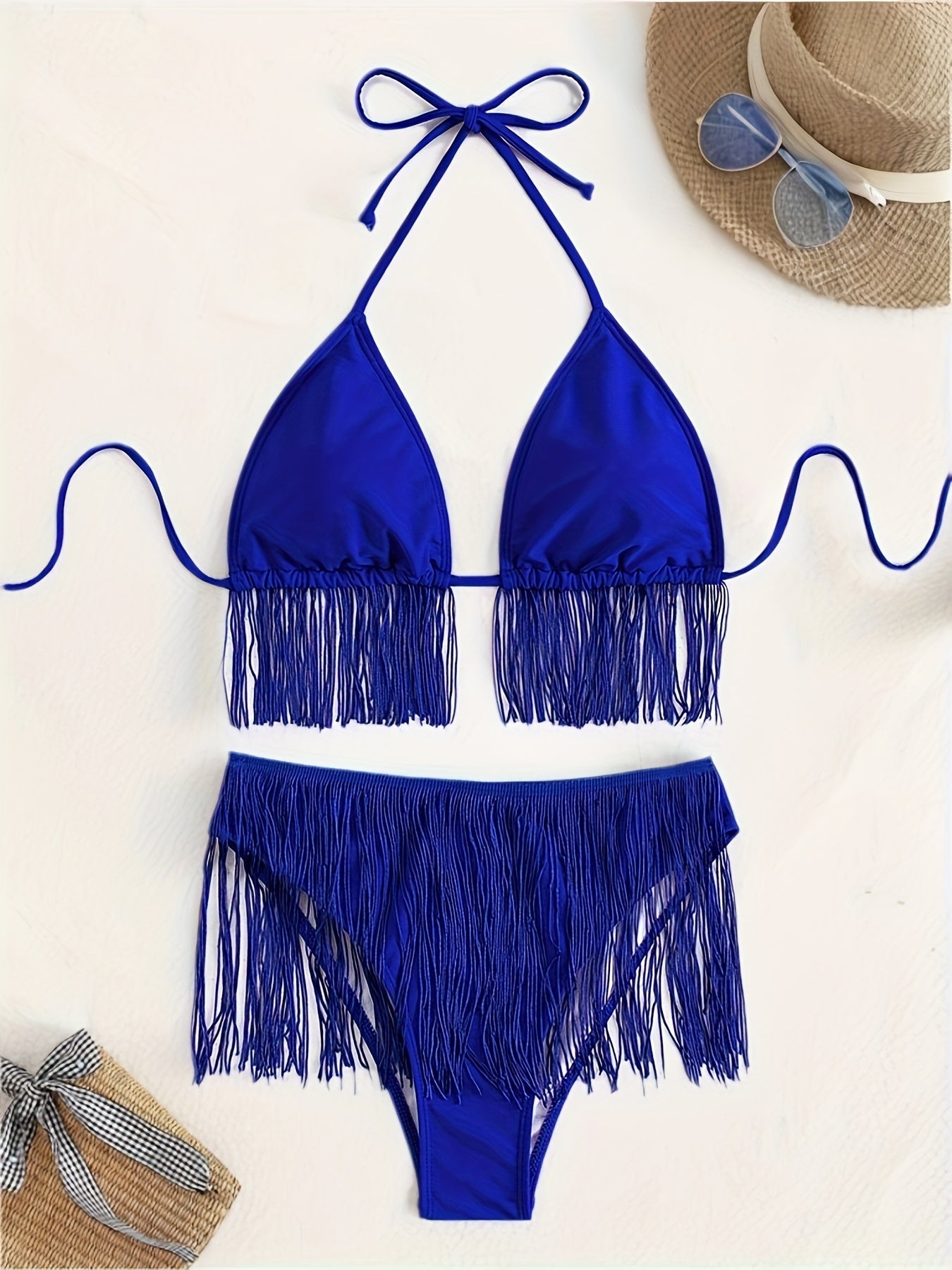 Stilla | Moderne Bikini Sæt Med Frynser
