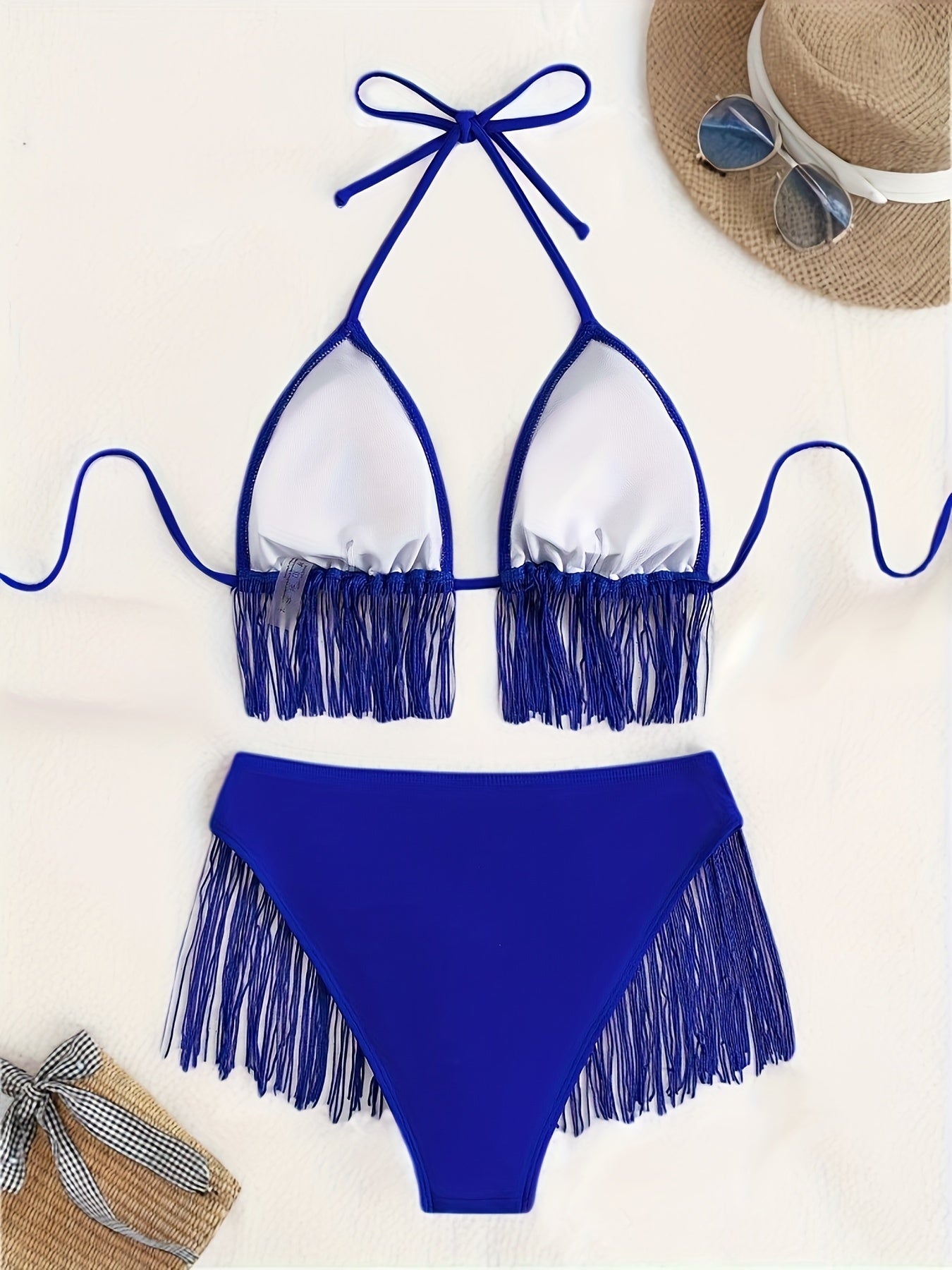 Stilla | Moderne Bikini Sæt Med Frynser