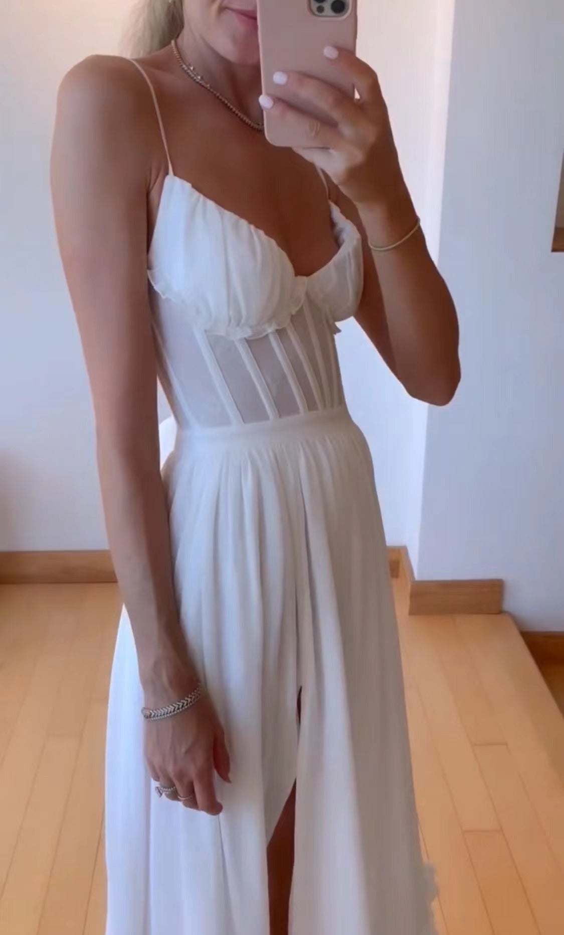 Stilla | Bandeau Ensfarvet Strand Ferie Maxi Kjole Online