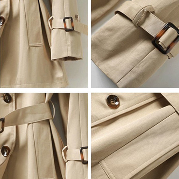 Stilla | Britisk Snit Slim Trenchcoat Online nu