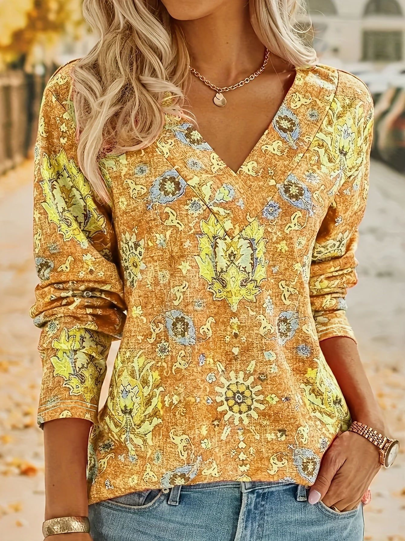 Stilla | Store Størrelser Boho Top Til Kvinder