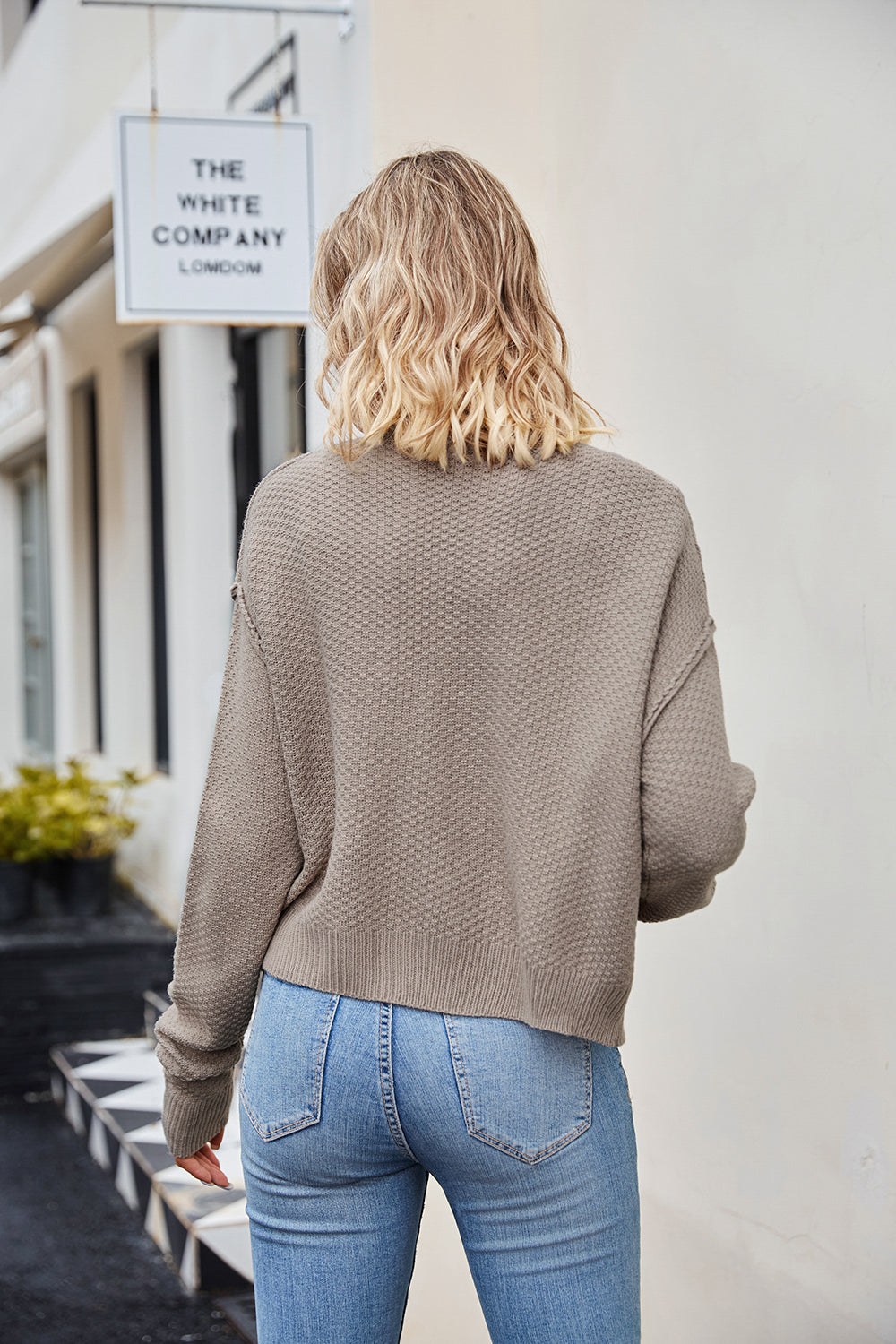 Stilla | Ned Exposed Seam Cardigan Online nu