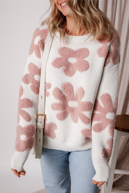 Stilla | Dame Sweater Med Bred Skulderområde