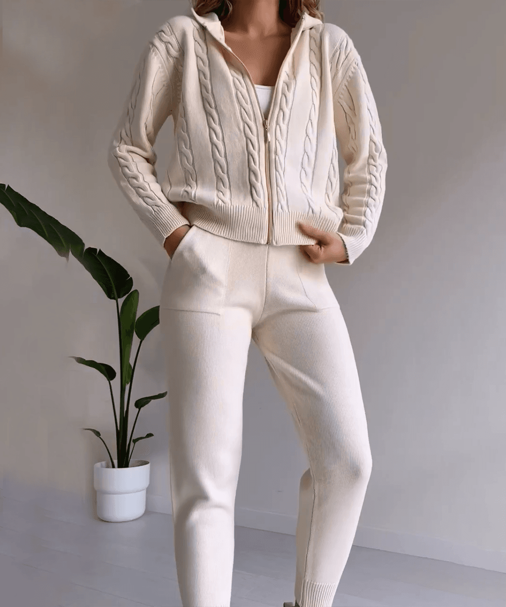 Stilla | Moderne Elegance Blødt Materiale Med Lynlås Ideel Til Hverdags Komfort