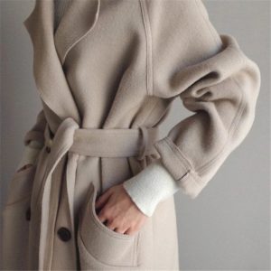 Stilla | Trench Khloe Med Uldfor Online