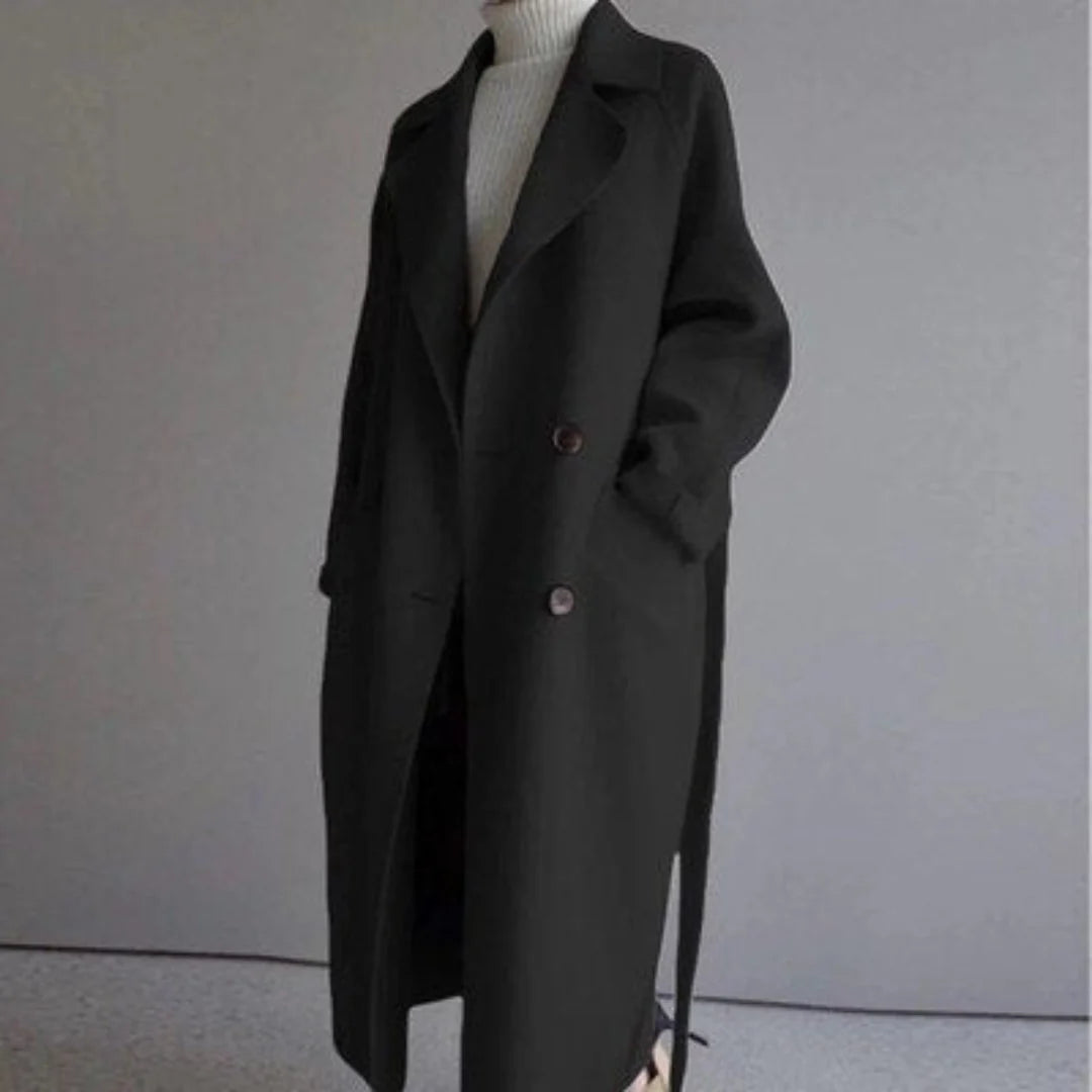 Stilla | Trench Khloe Med Uldfor Online