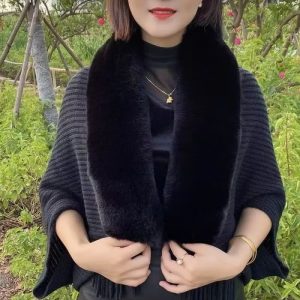 Stilla | Luksuriøs Moderne Strikscarf Hot på udsalg
