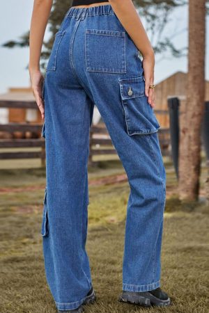 Stilla | Fit Lange Jeans Med Lommer Mode