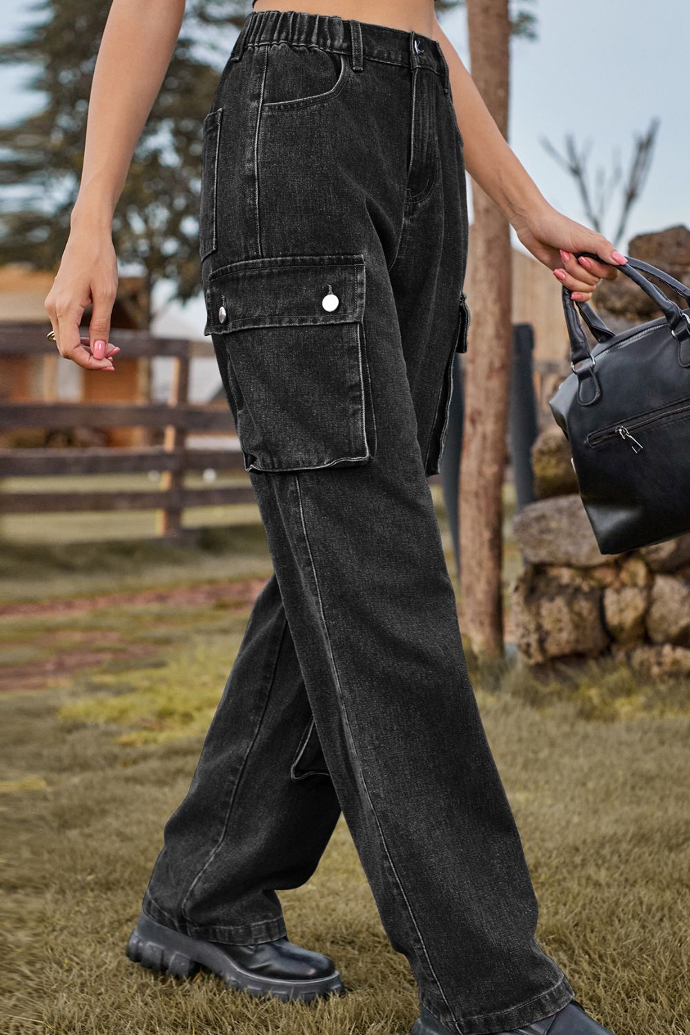 Stilla | Fit Lange Jeans Med Lommer Mode