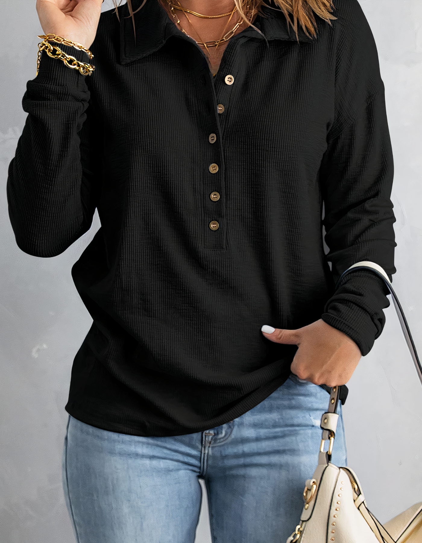 Stilla | Ærmet Polo Shirt Til Kvinder Levere