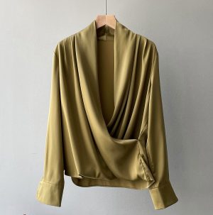 Stilla | Glat Satin Bluse