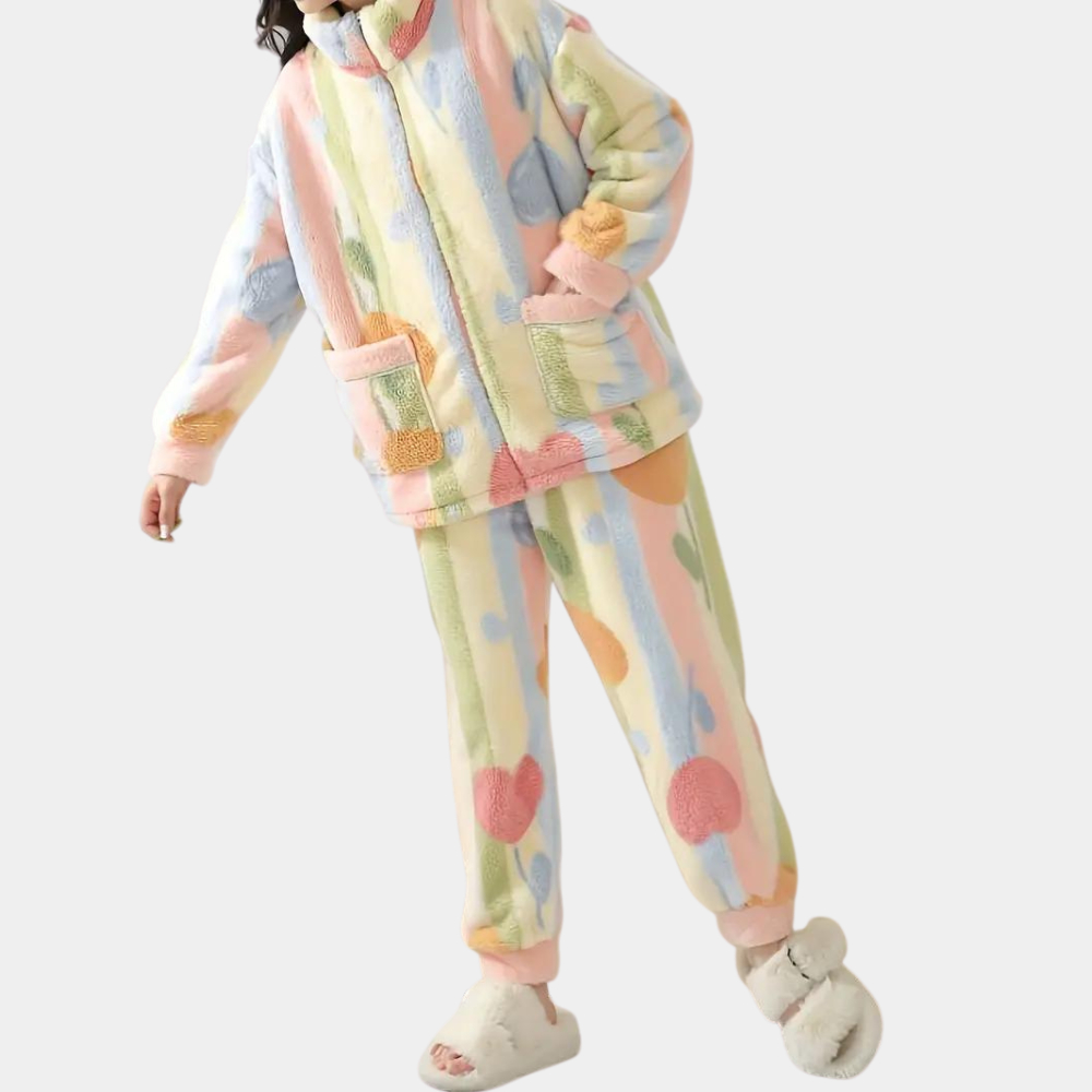 Stilla | Varmt og trendy pyjamassæt til kvinder