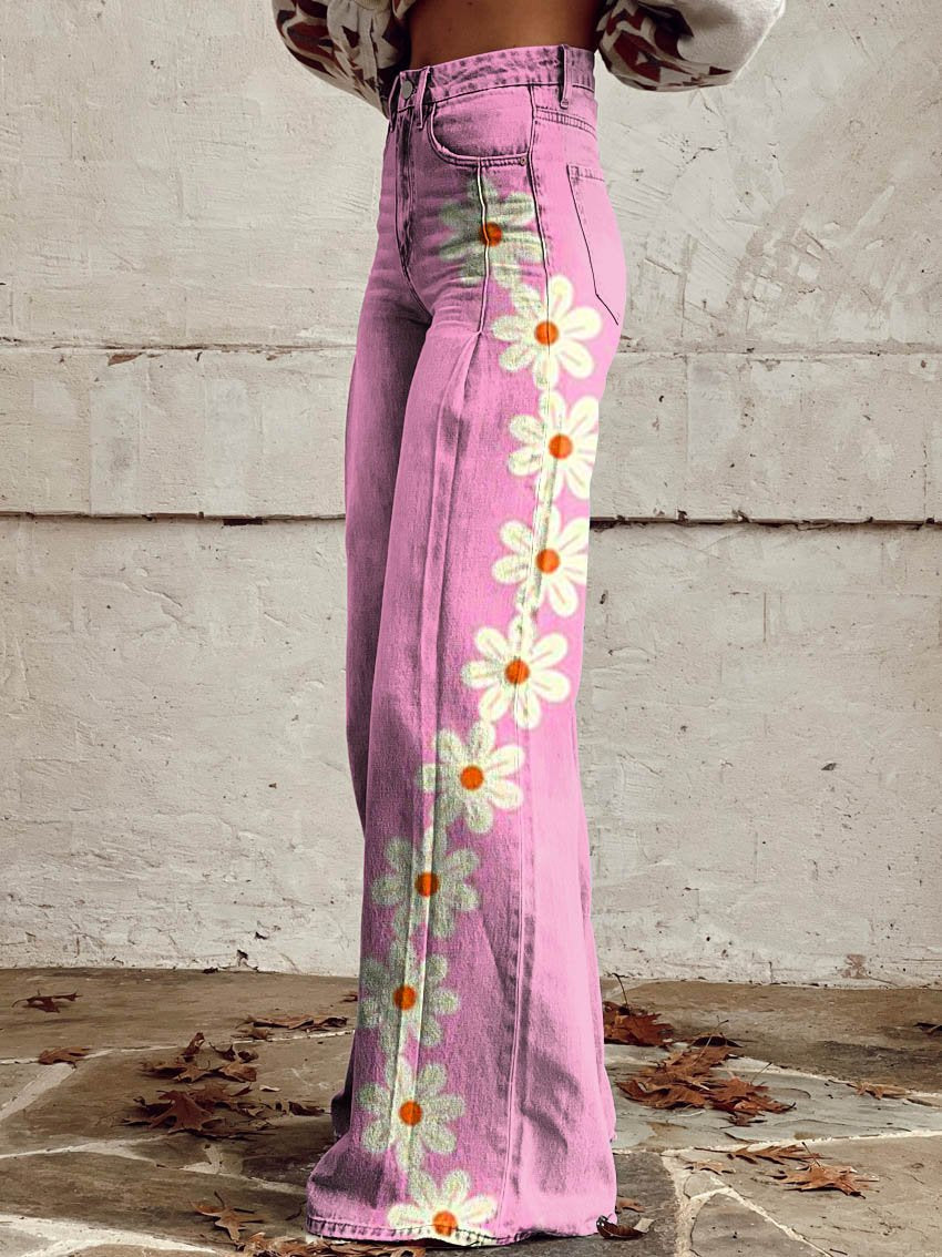Stilla | Blomster mønster Armbånd Rosa Online nu