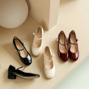 Stilla | Princess Kitten Heels Rundt Hoved Kvinde Chunky Hæl