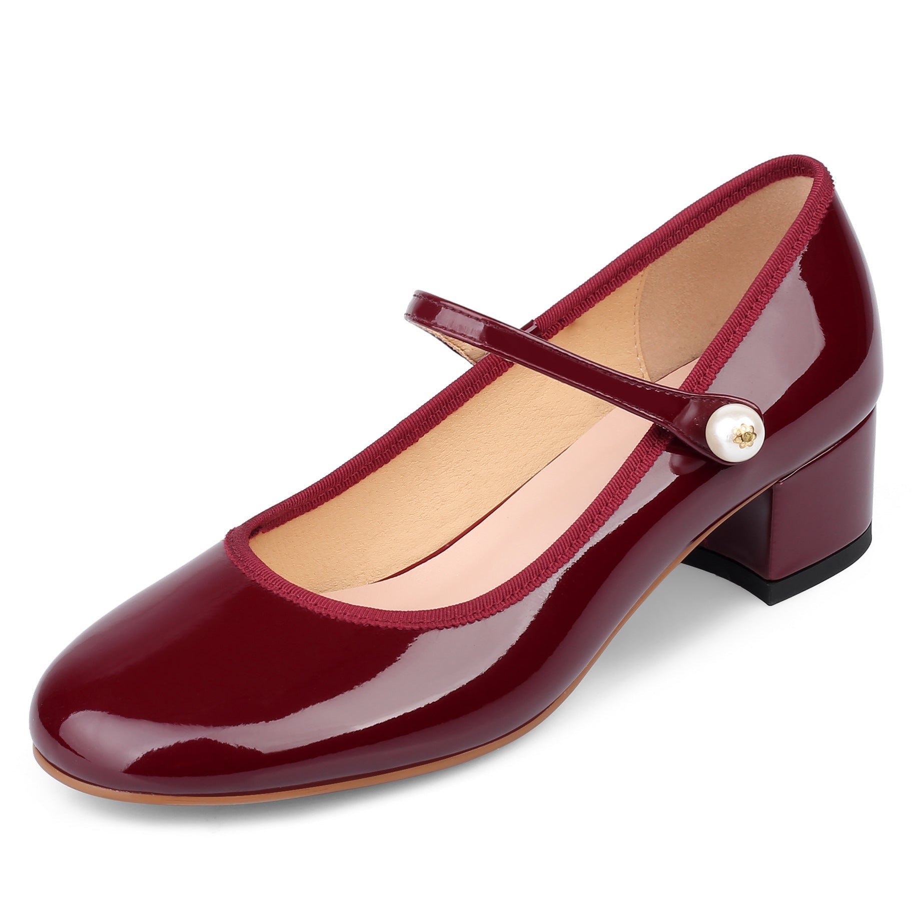 Stilla | Princess Kitten Heels Rundt Hoved Kvinde Chunky Hæl