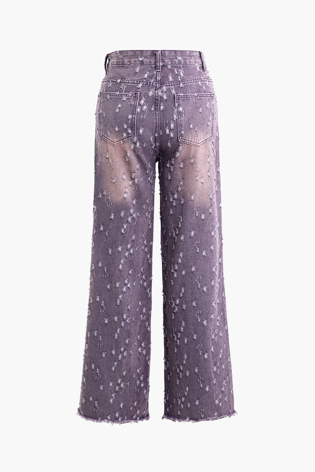 Stilla | Vaskede Wide Leg Jeans