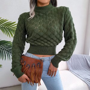 Stilla | Trøje Kort Strikket Sweater