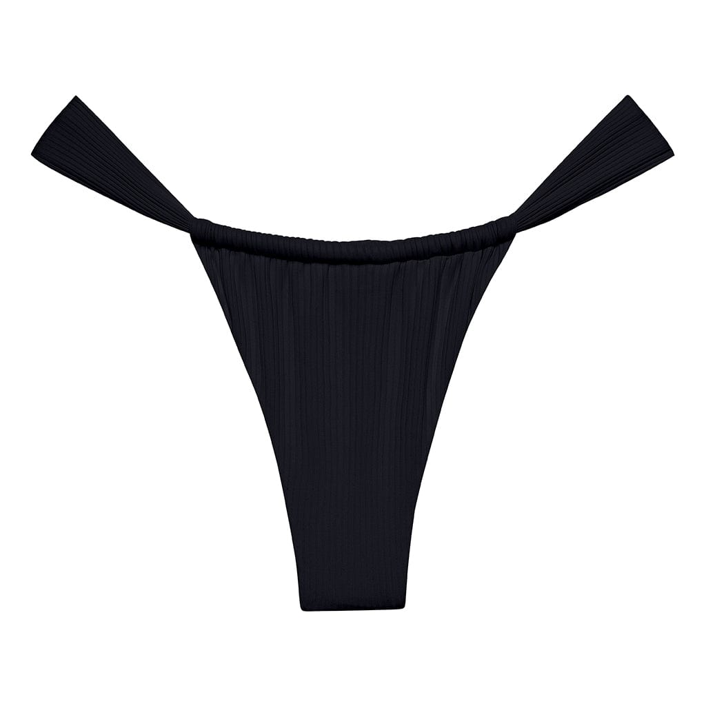 Stilla | Sort Rib Sandra Bikini Bund på udsalg