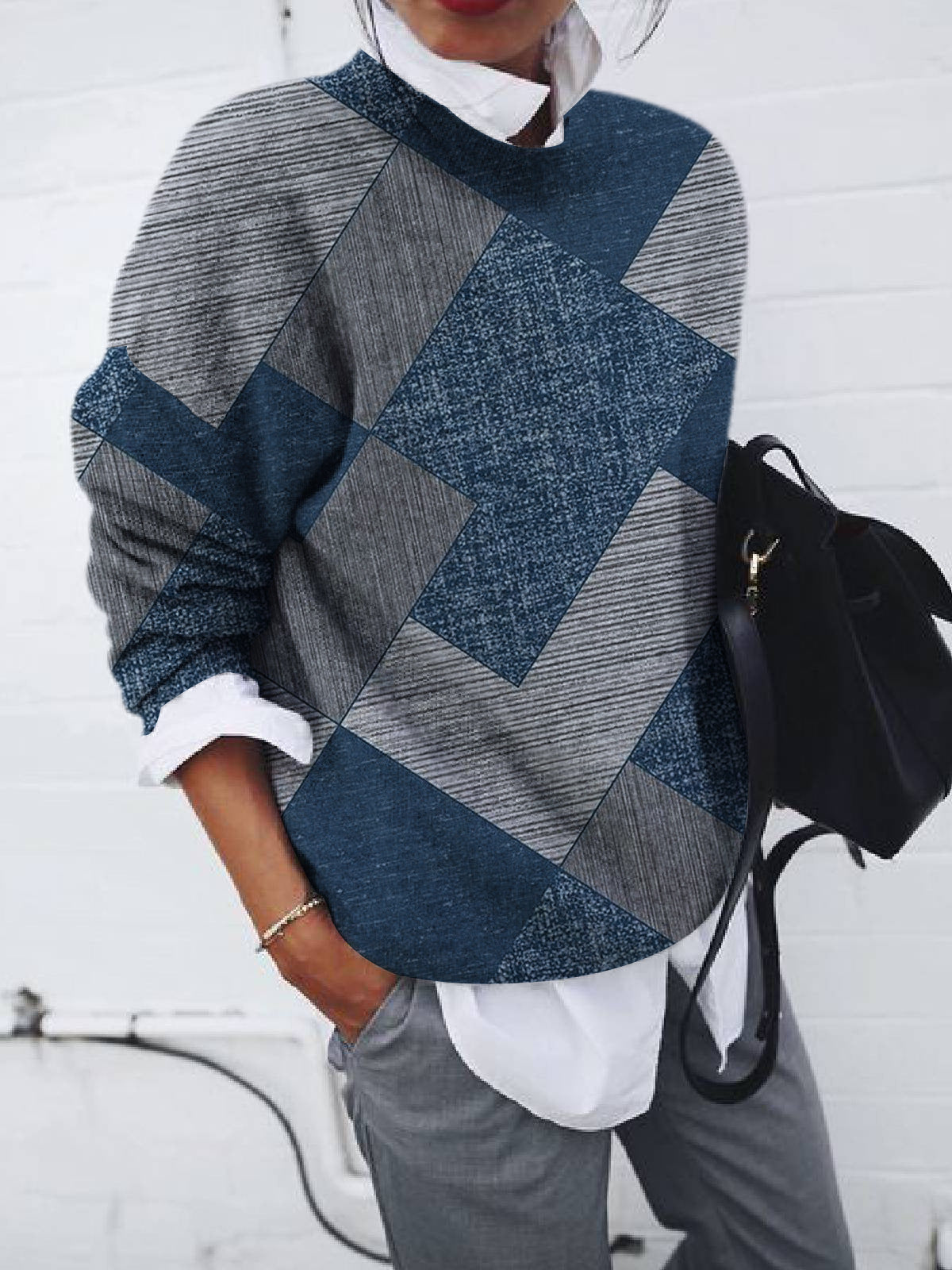 Stilla | Alsidig Smart Crewneck Trøje Style Online salg