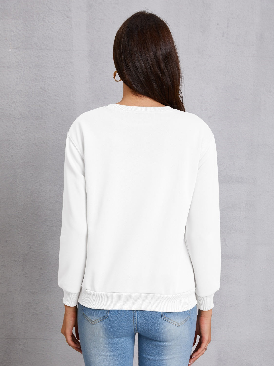 Stilla | Like Jesus Rund Hals Sweatshirt Levere