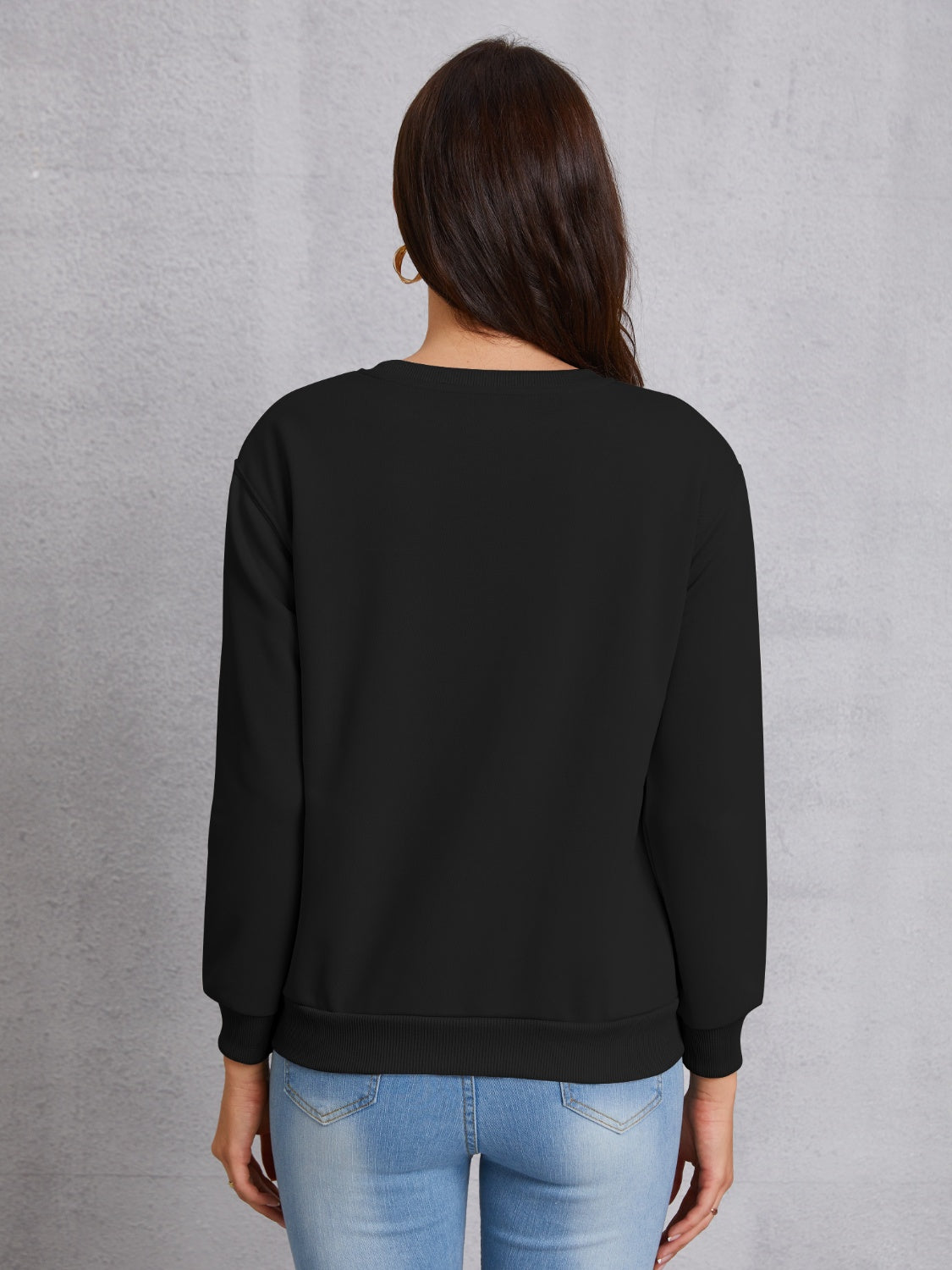 Stilla | Like Jesus Rund Hals Sweatshirt Levere