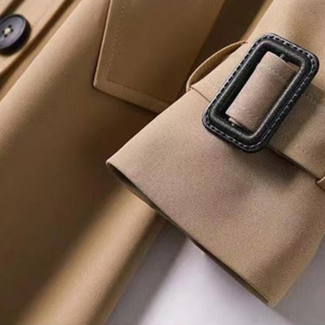 Stilla | Klassisk Trenchcoat Ambre Rabat