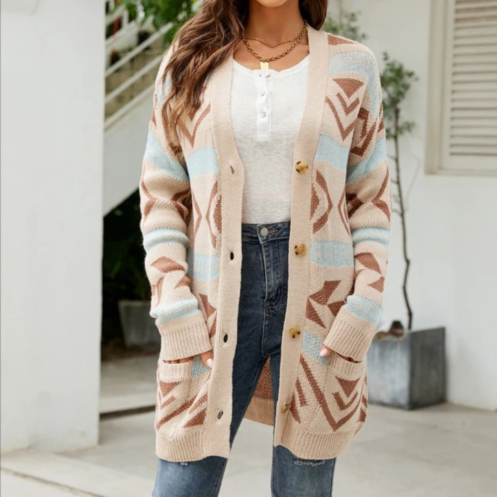 Stilla | Elegant Ternet Cardigan Til kvinder
