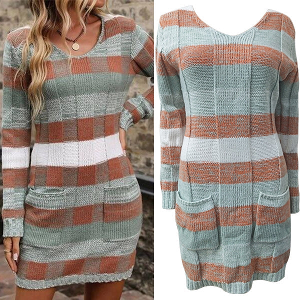 Stilla | Farveblok Pullover Online nu