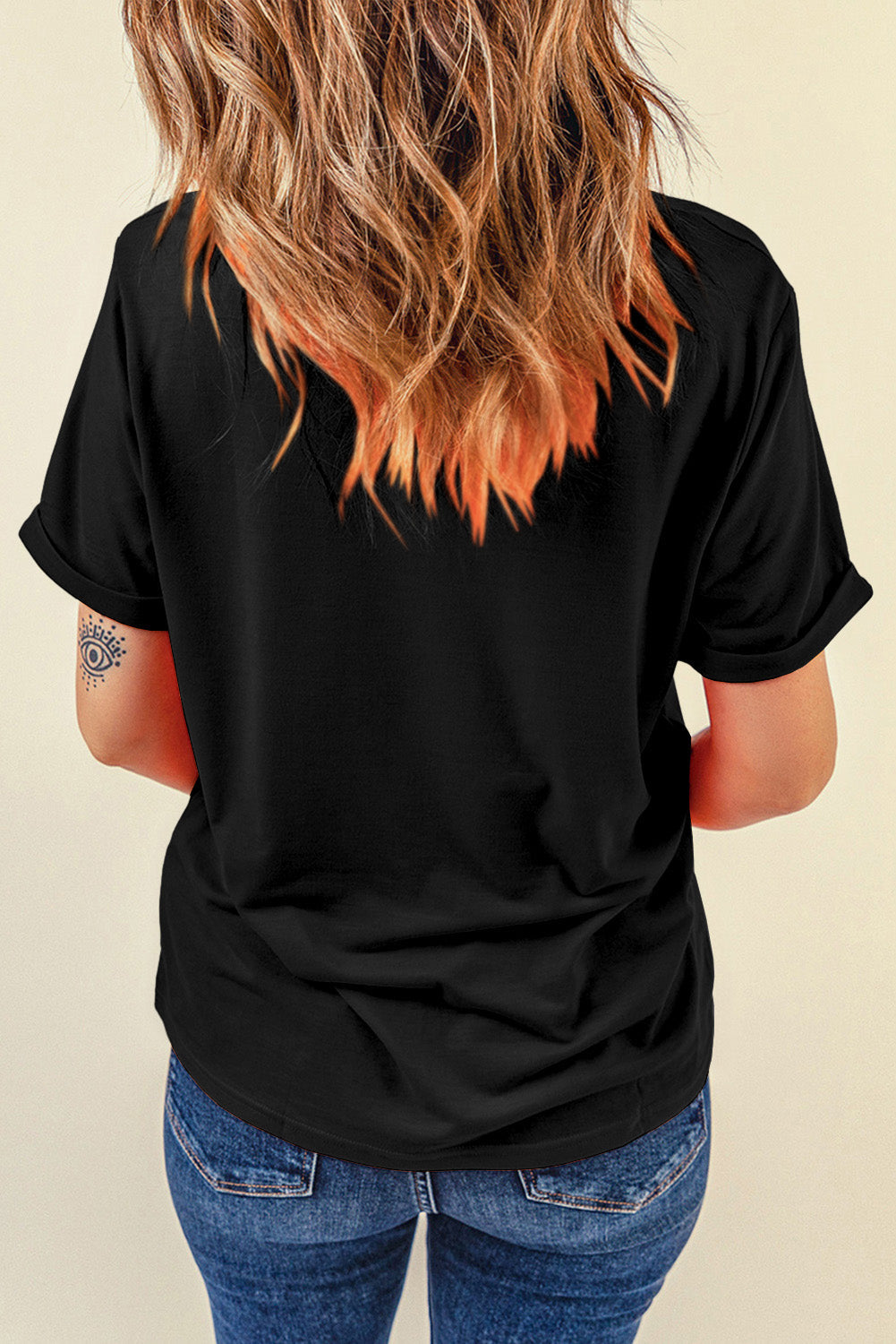 Stilla | HOWDY Rund hals Korte ærmer T-shirt