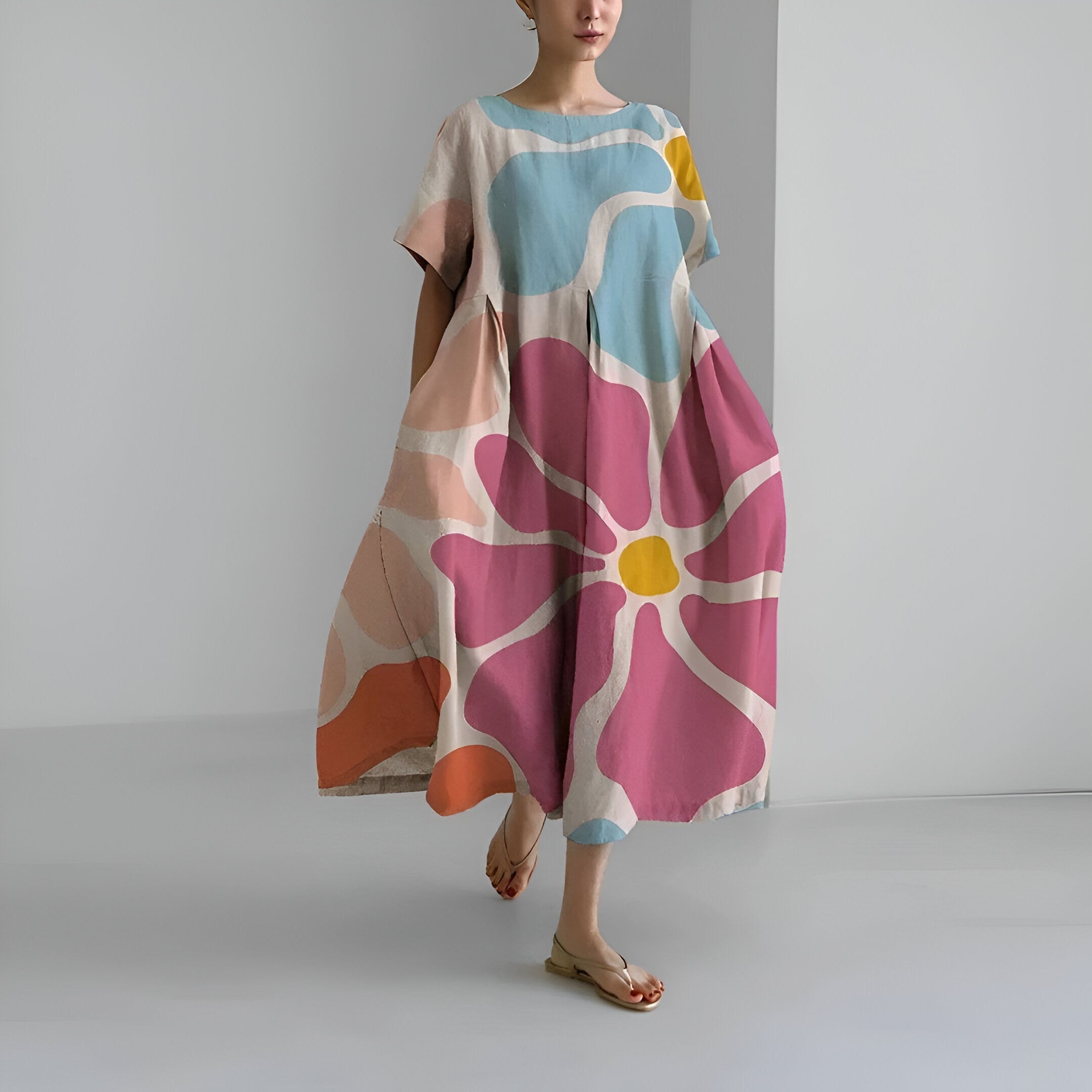 Stilla | Blomstrende Blomsterkjole Mode