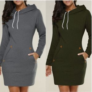 Stilla | Unik hoodie kjole Online