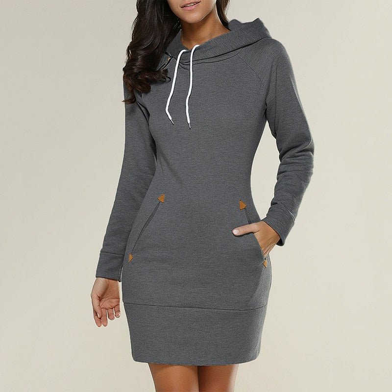 Stilla | Unik hoodie kjole Online