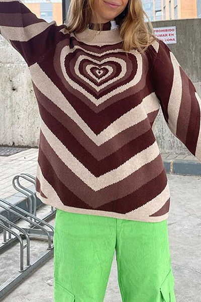 Stilla | Lækkert Sweatshirt Med Kontrasterende Ståkrave I Street Art Print Patchwork Online nu