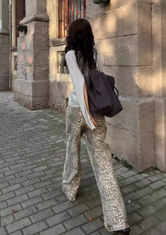 Stilla | Leopardsbukser til kvinder