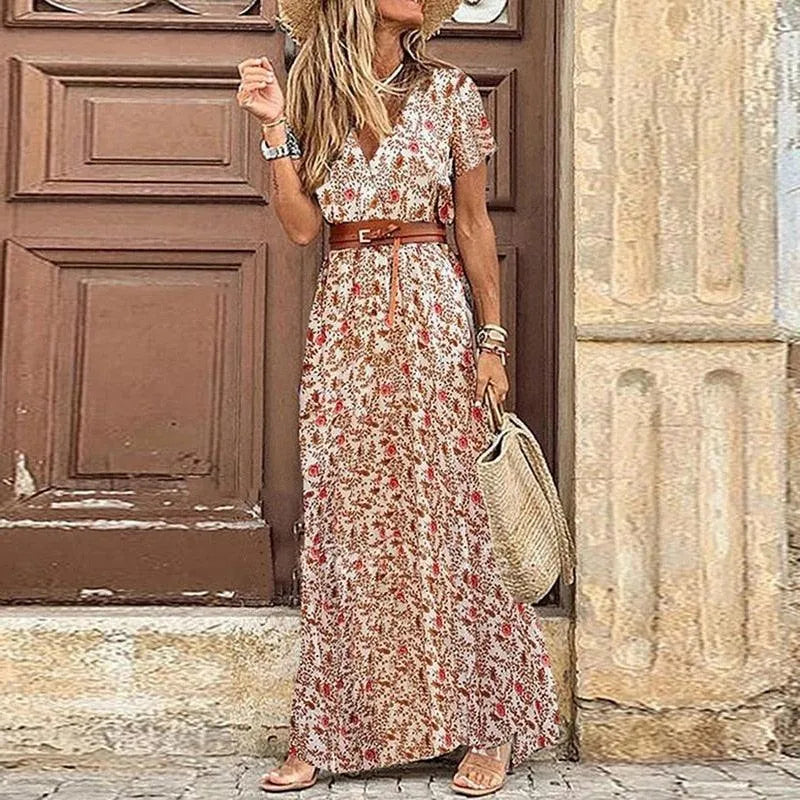 Stilla | Bohemian Maxi Kjole