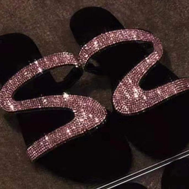 Stilla | Elegant Krystal Sandaler Mode