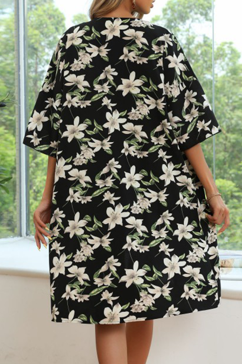 Stilla | Afslappet Floral Basic Toppe Rabat