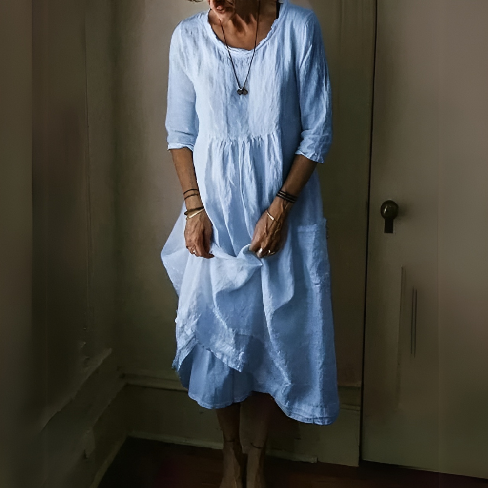 Stilla | Linnedress Til Kvinder Mode