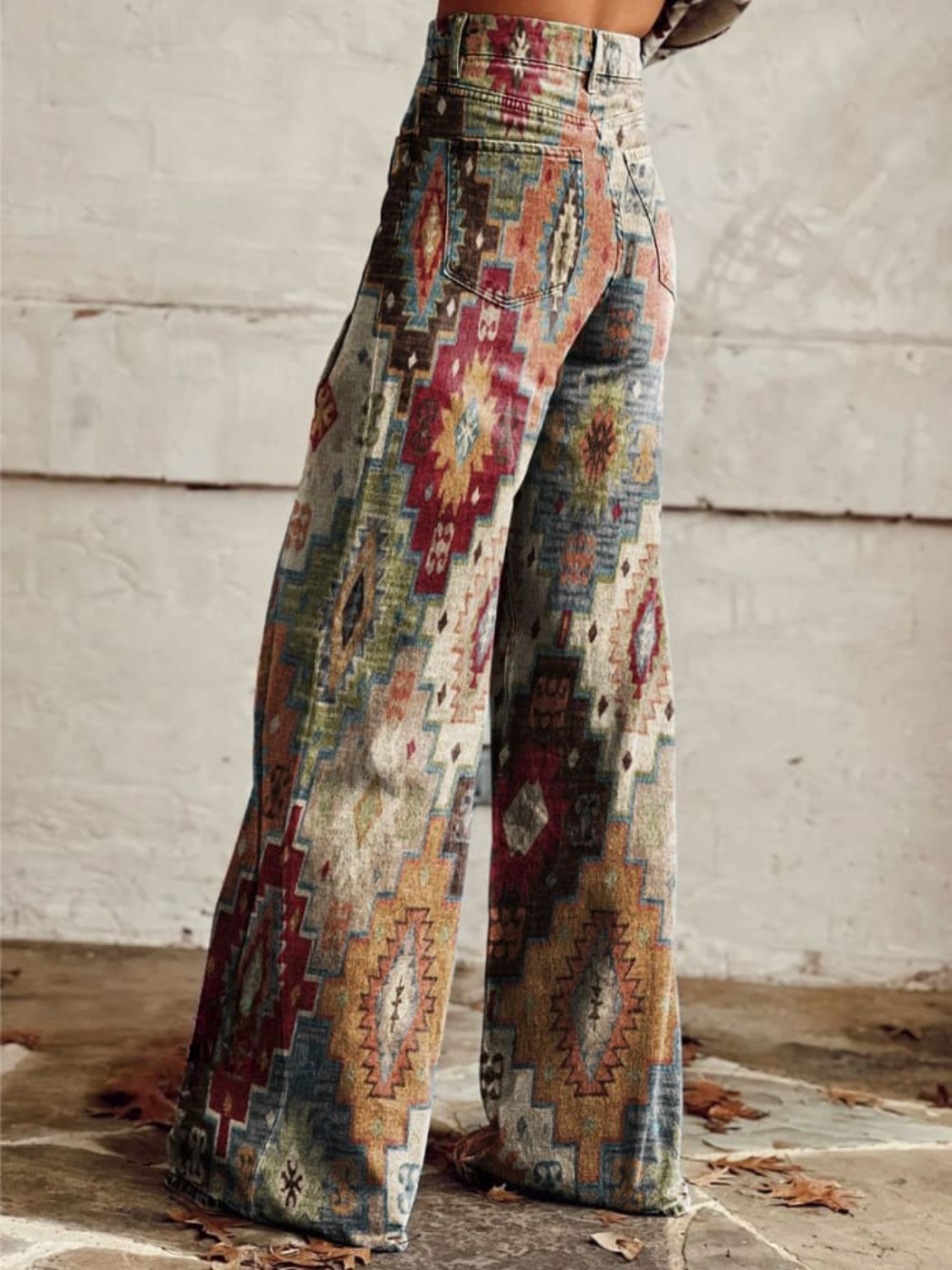 Stilla | Loose Boho Årgang Bukser Online salg