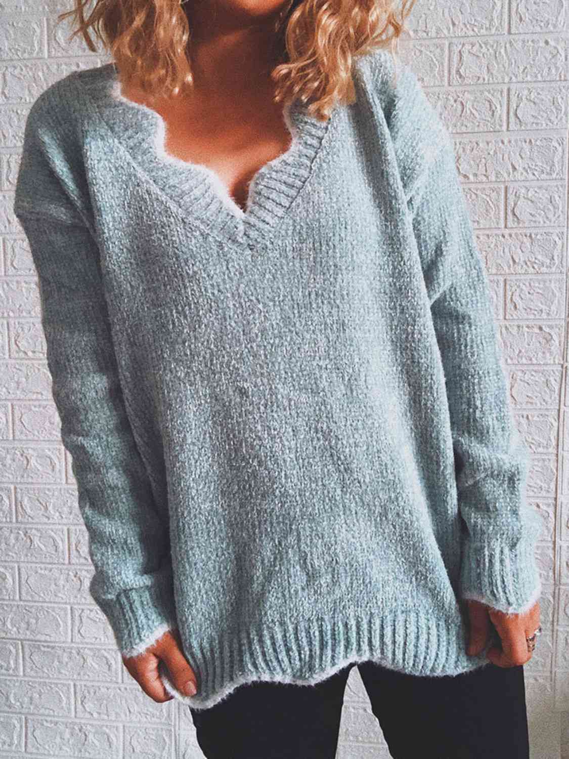 Stilla | Dropped Shoulder Langærmet Sweater Mode