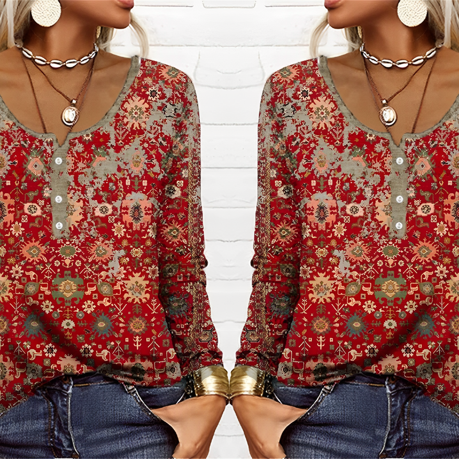 Stilla | Chic'S Turkis Etisk Sweater Online Hot Salg