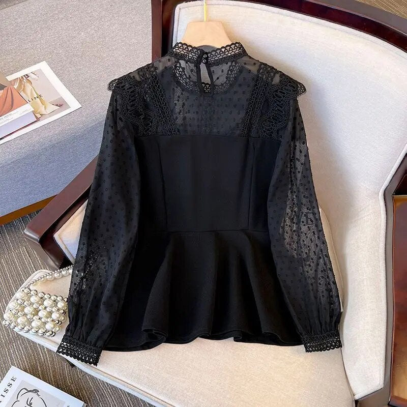 Stilla | Elegant Spidsbluse Levere