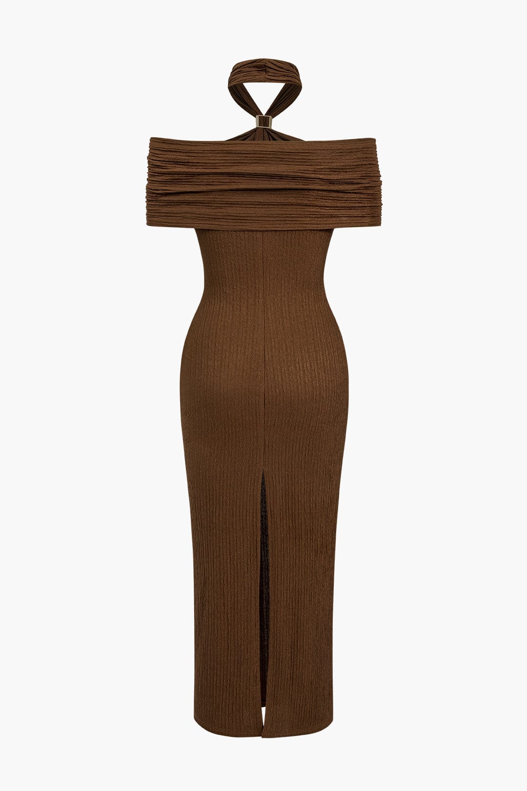 Stilla | Figurtilpassatz Bodycon Aftenkjole Med Kunstnerisk Knude Design Levere